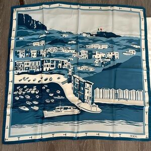 Tod’s Capri silk scarf (90cm)